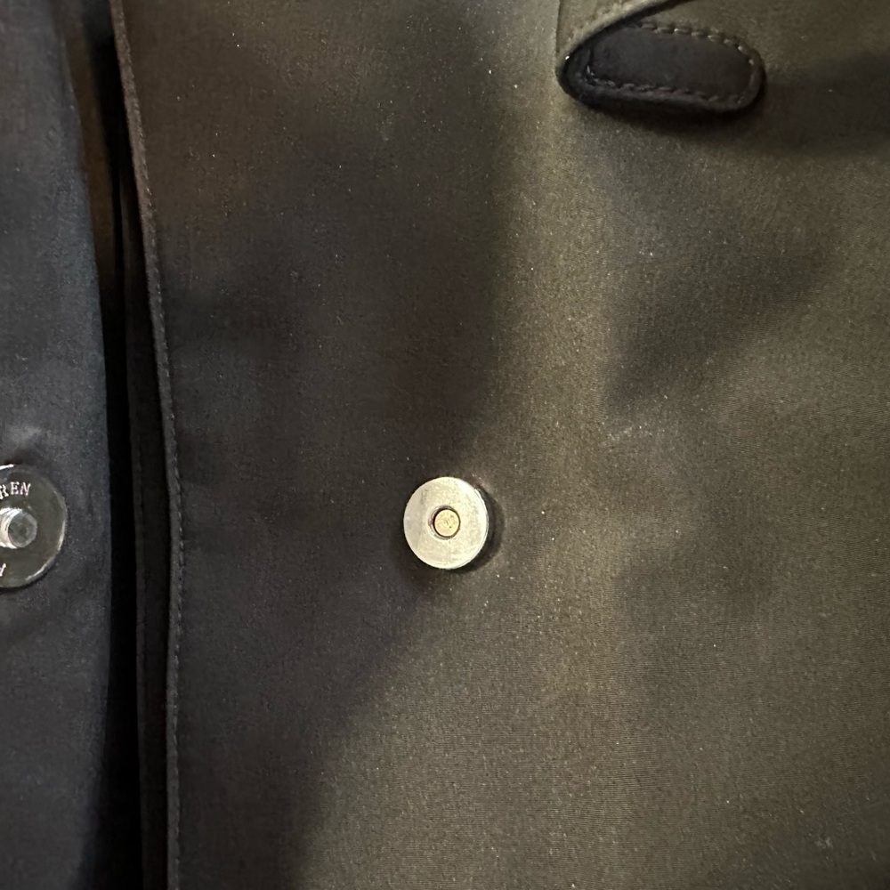 Vintage Black Tote Bag by Ralph Lauren - Picture 6 of 7